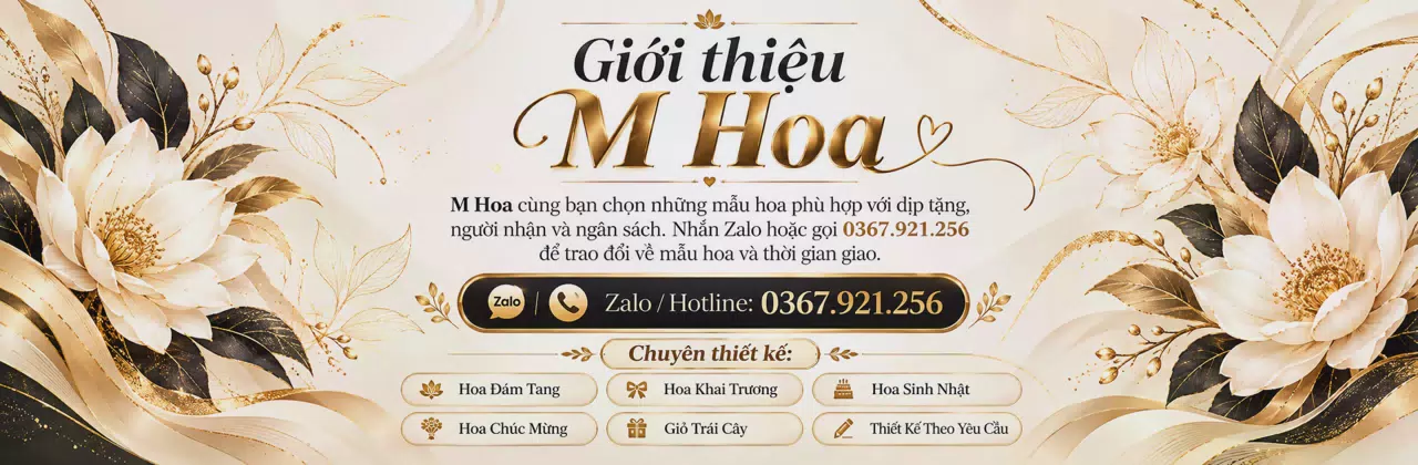 Ảnh bìa Shop hoa tươi Xã Hợp Kim Phú Thọ - Chọn hoa theo câu chuyện của bạn